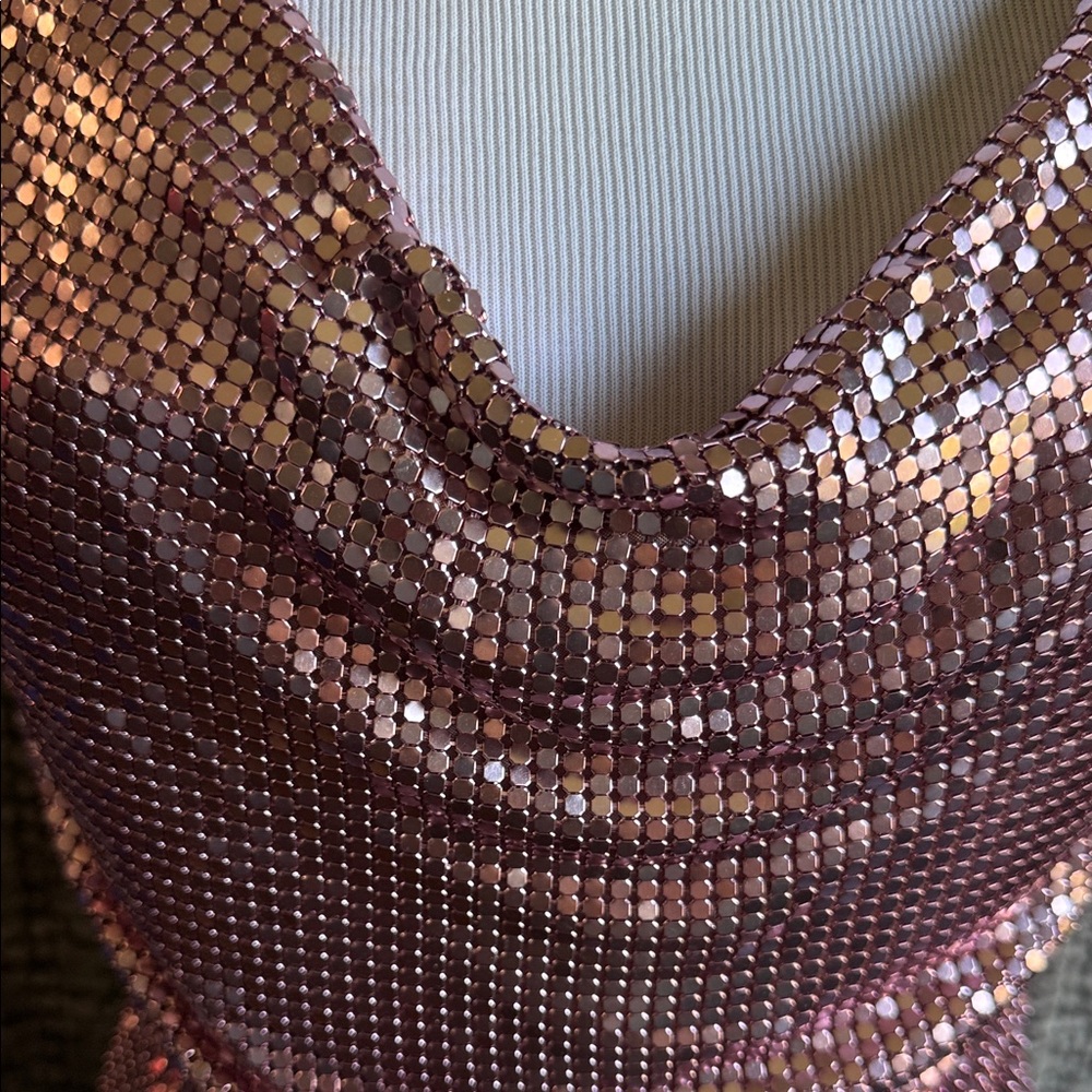 Glamorous Pink Sequin Camisole - image 2